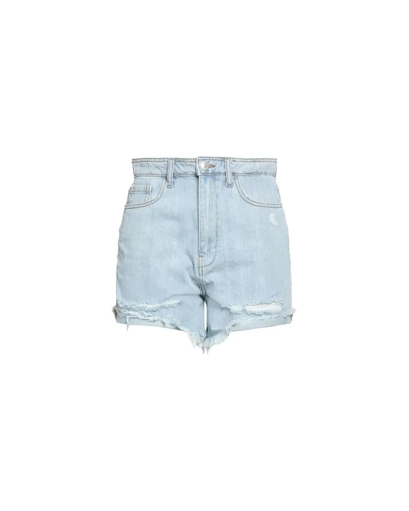 Pieces HOSEN & RÖCKE - Jeansshortsauf YOOX.COM Blau