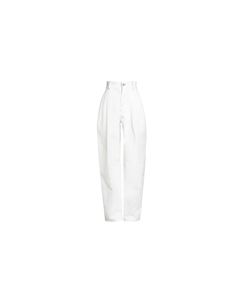 Jacquemus LA CASA - HOSEN & RÖCKE - Jeanshosenauf YOOX.COM Weiß