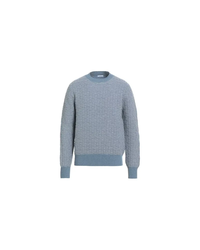 Malo STRICKWAREN - Pulloverauf YOOX.COM Hellblau