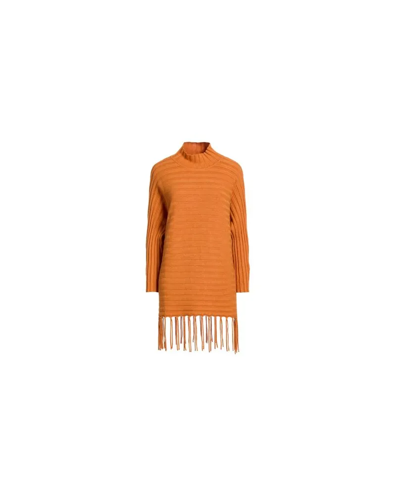 TOY G STRICKWAREN - Rollkragenpulloverauf YOOX.COM Orange
