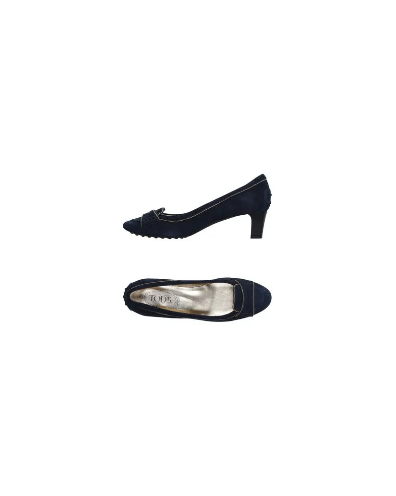 TOD'S SCHUHE - Mokassinsauf YOOX.COM Nachtblau