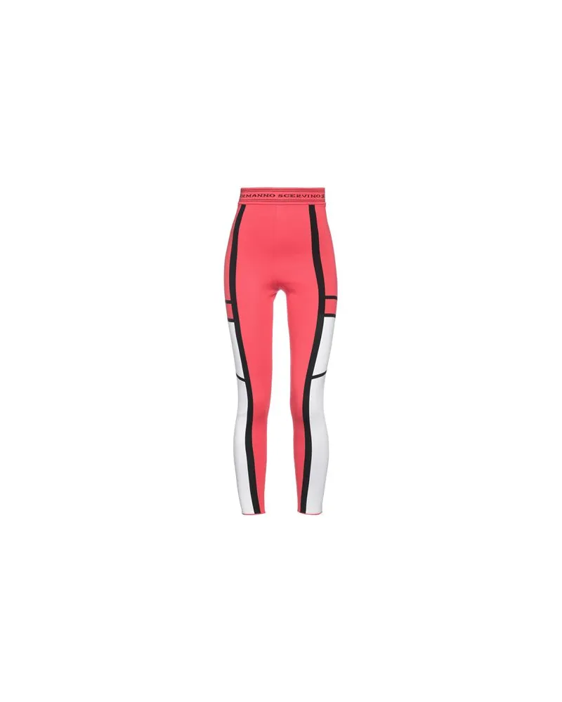 Ermanno Scervino HOSEN & RÖCKE - Leggingsauf YOOX.COM Rot