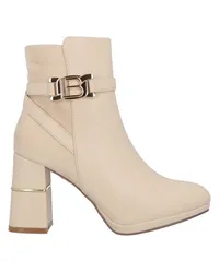 Laura Biagiotti Stiefelette Cremeweiß