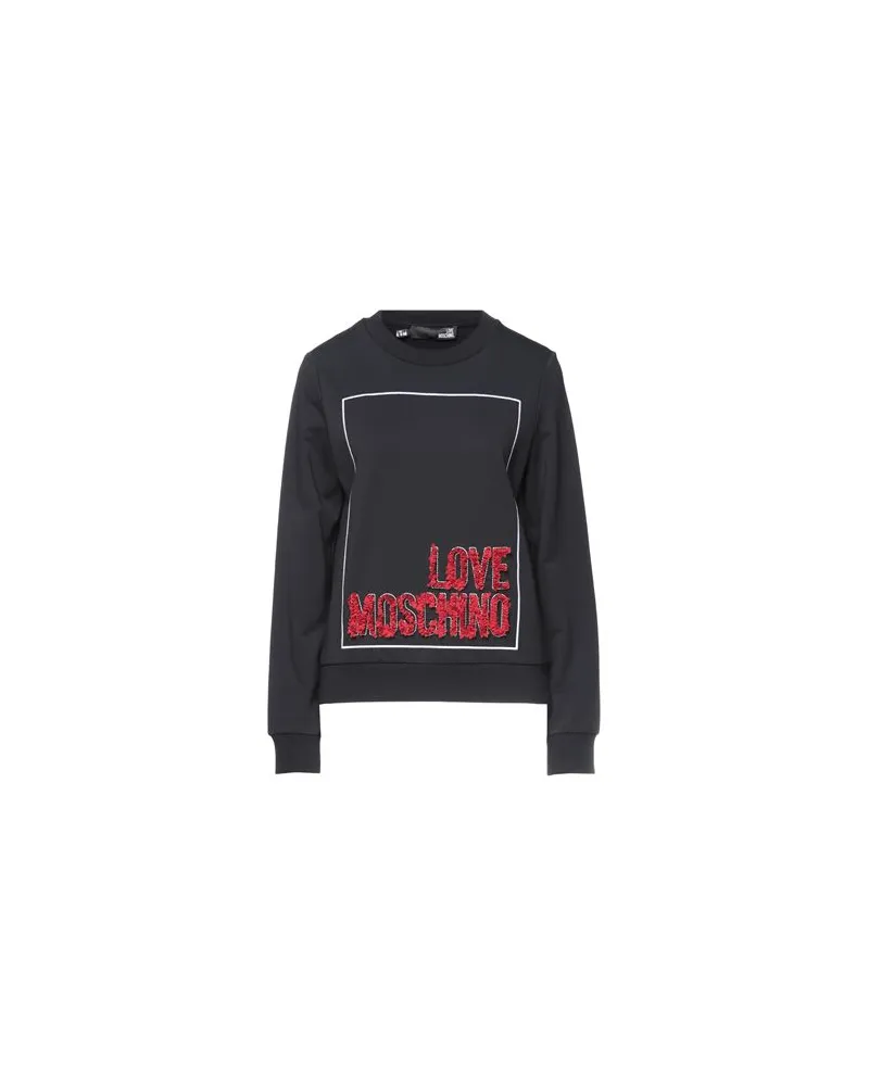 Moschino TOPS - Sweatshirtsauf YOOX.COM Schwarz