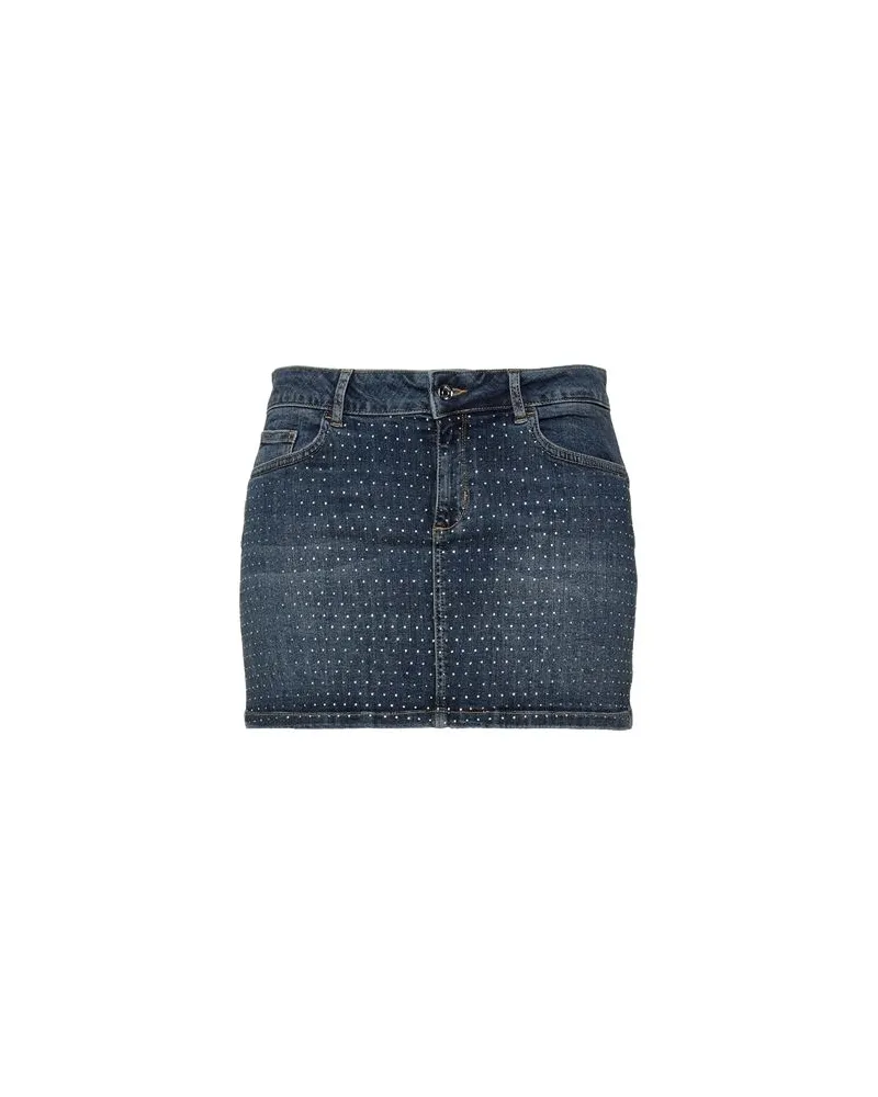 Liu Jo HOSEN & RÖCKE - Jeansröckeauf YOOX.COM Blau