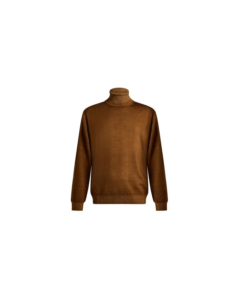 Filippo de Laurentiis STRICKWAREN - Rollkragenpulloverauf YOOX.COM Braun