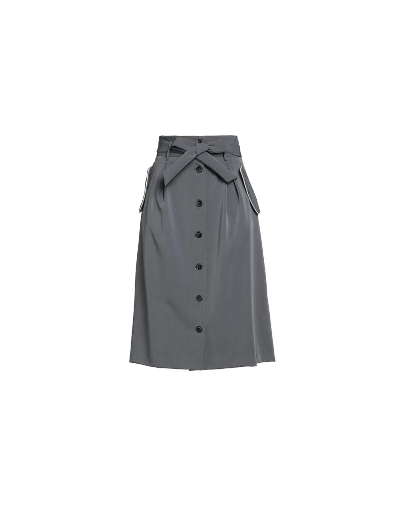 Alessia Santi HOSEN & RÖCKE - Midi-Röckeauf YOOX.COM Grau