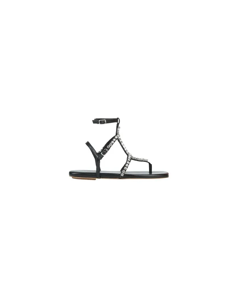 Twin-Set SCHUHE - Zehentrennerauf YOOX.COM Schwarz