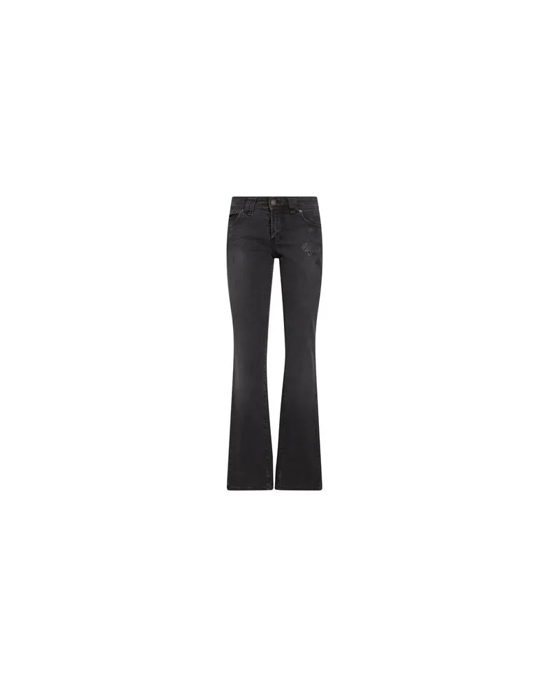 John Galliano HOSEN & RÖCKE - Jeanshosenauf YOOX.COM Schwarz
