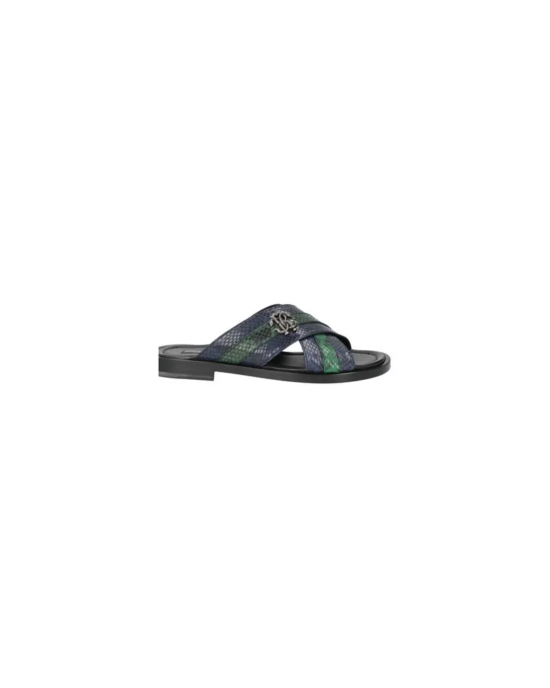 Roberto Cavalli SCHUHE - Sandalenauf YOOX.COM Marineblau