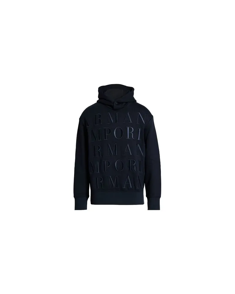 Emporio Armani TOPS - Sweatshirtsauf YOOX.COM Marineblau