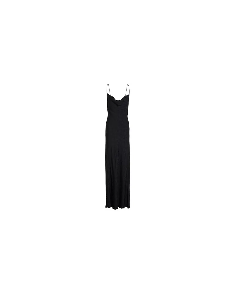PT TORINO KLEIDER - Maxi-Kleiderauf YOOX.COM Schwarz