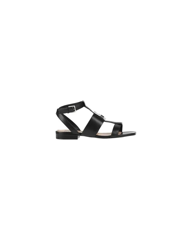 Sergio Rossi SCHUHE - Sandalenauf YOOX.COM Schwarz