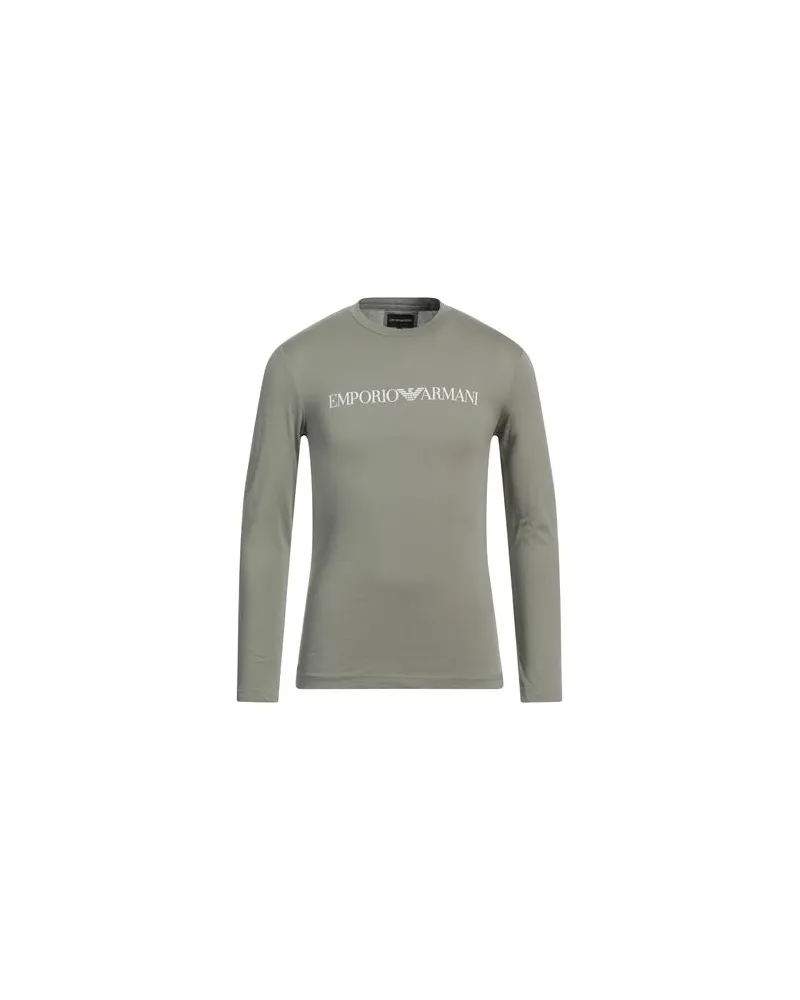 Emporio Armani TOPS - T-shirtsauf YOOX.COM Salbeigrün