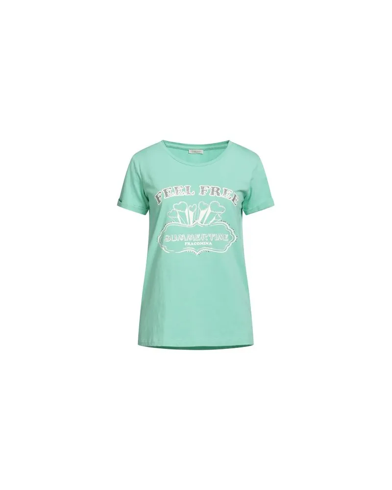 Fracomina TOPS - T-shirtsauf YOOX.COM Säuregrün