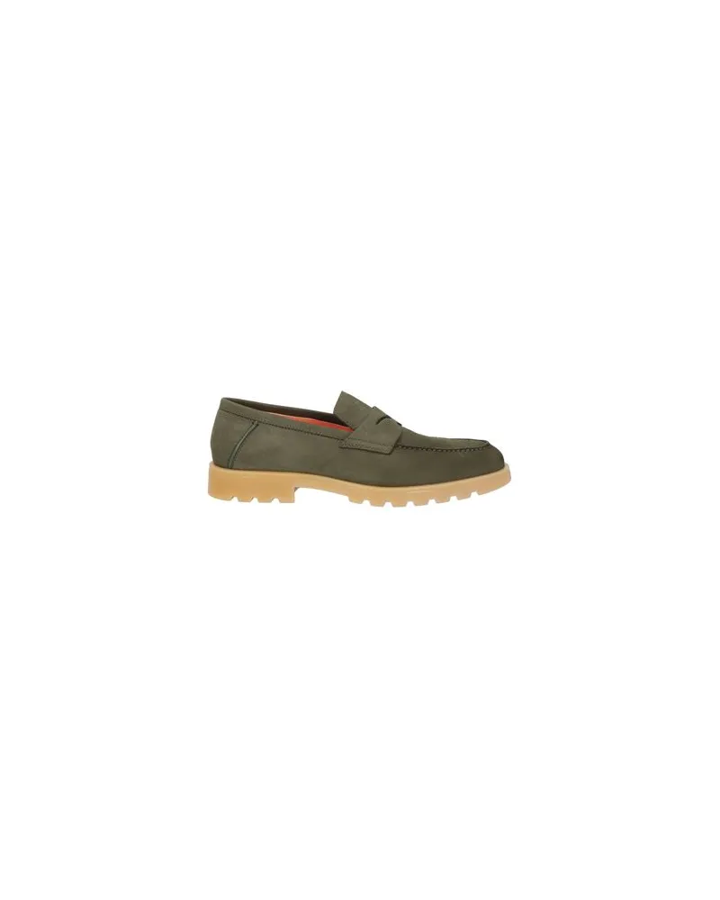 Santoni SCHUHE - Mokassinsauf YOOX.COM Dunkelgrün