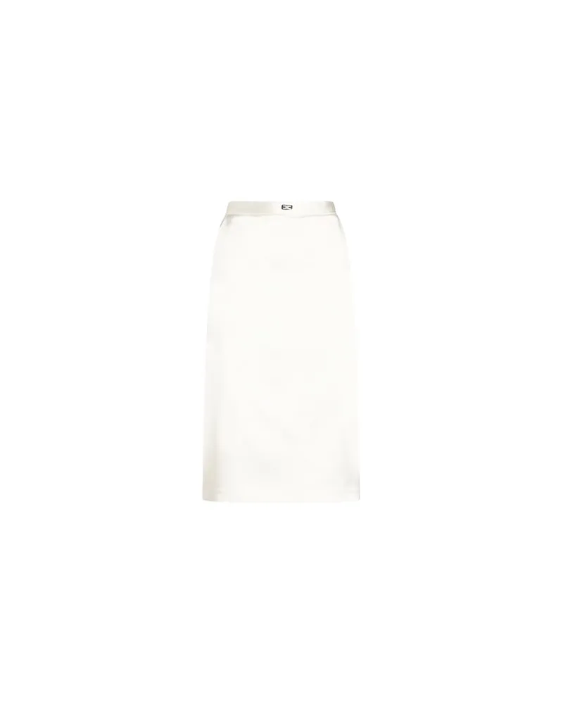 Elisabetta Franchi HOSEN & RÖCKE - Midi-Röckeauf YOOX.COM Weiß