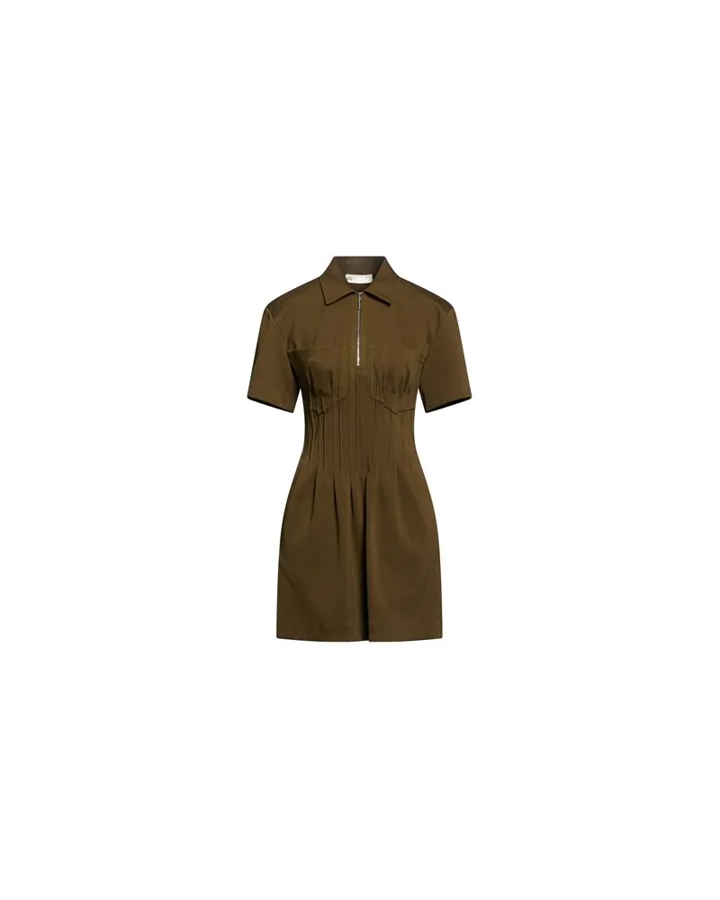 Tory Burch KLEIDER - Mini-Kleiderauf YOOX.COM Militärgrün