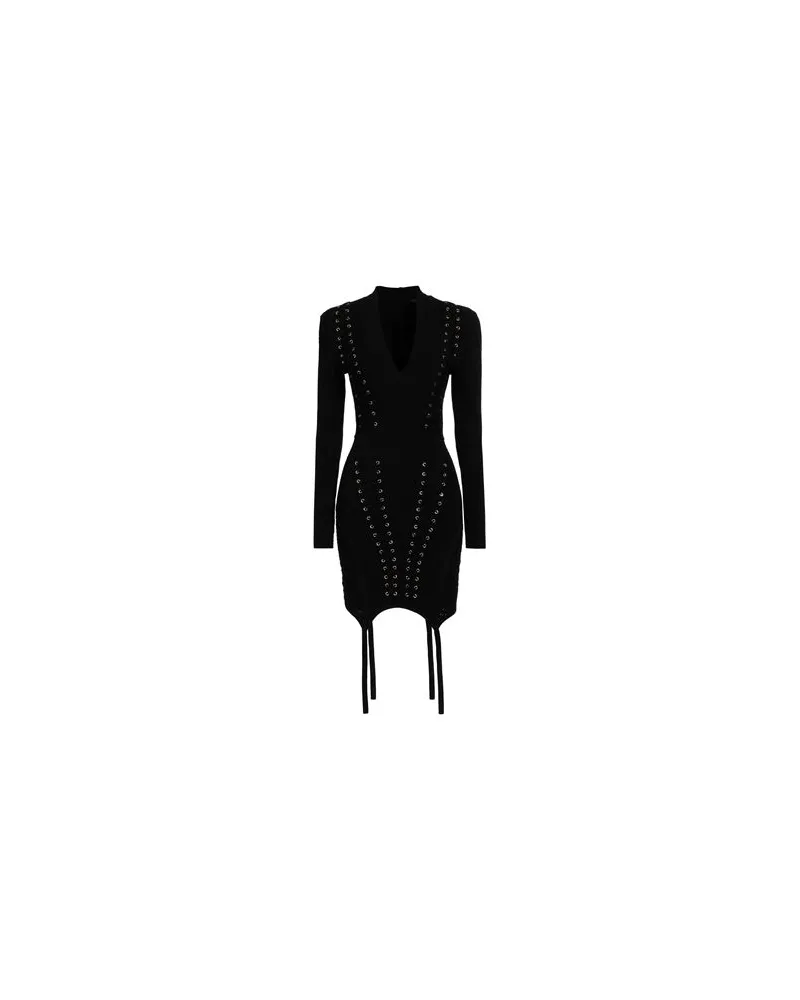 Balmain KLEIDER - Mini-Kleiderauf YOOX.COM Schwarz