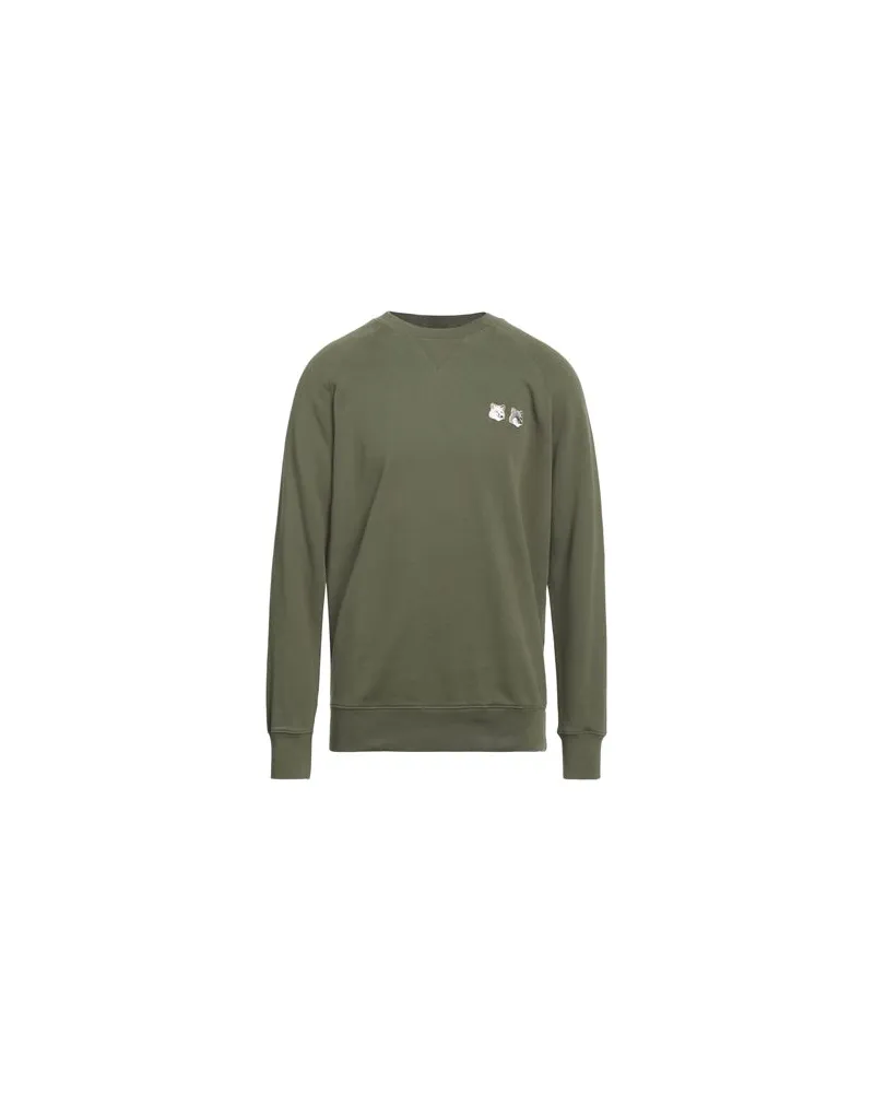Kitsuné TOPS - Sweatshirtsauf YOOX.COM Militärgrün