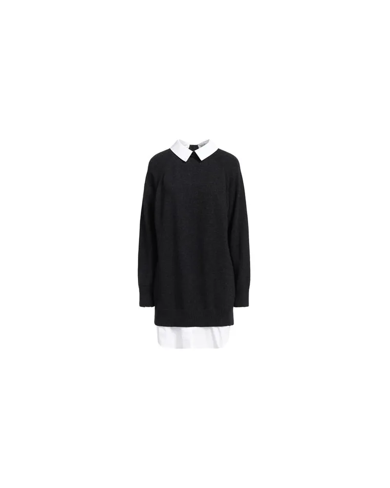 Semicouture KLEIDER - Mini-Kleiderauf YOOX.COM Braungrau
