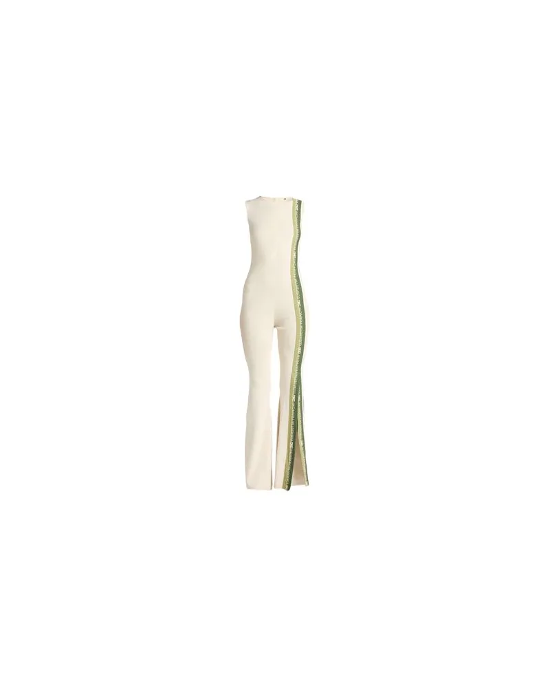 Elisabetta Franchi OVERALLS - Jumpsuitsauf YOOX.COM Beige