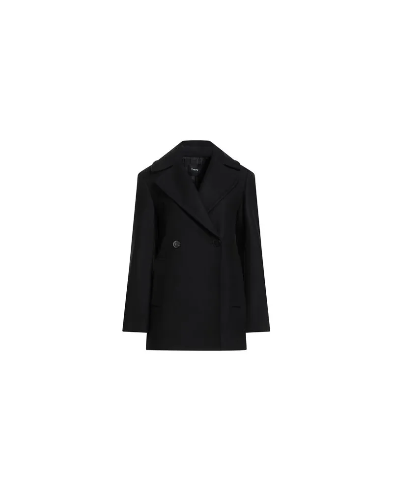 Theory JACKEN & MÄNTEL - Mäntelauf YOOX.COM Schwarz