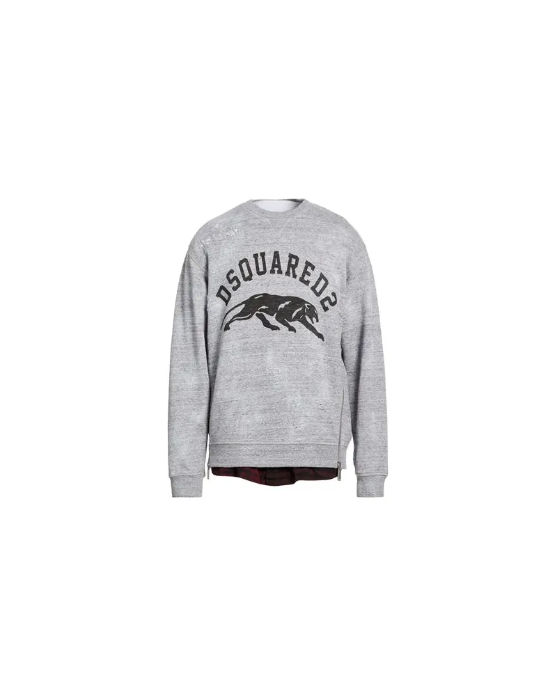 Dsquared2 TOPS - Sweatshirtsauf YOOX.COM Grau