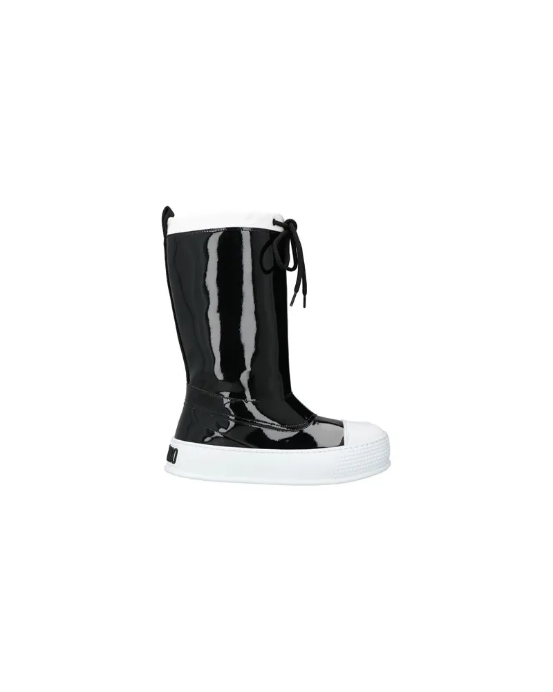 Moschino SCHUHE - Stiefelauf YOOX.COM Schwarz