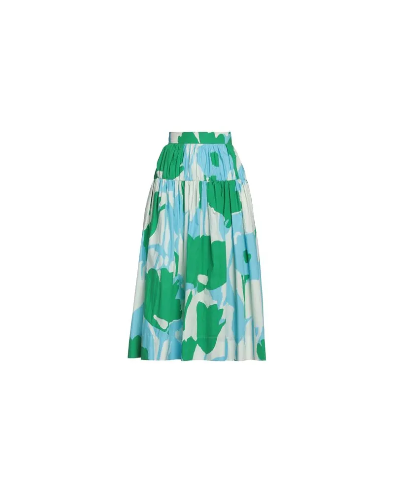 Suoli HOSEN & RÖCKE - Midi-Röckeauf YOOX.COM Grün