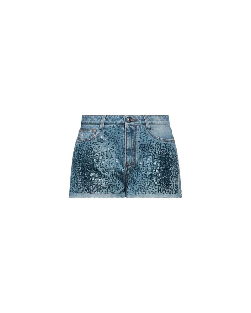 Ermanno Scervino HOSEN & RÖCKE - Jeansshortsauf YOOX.COM Blau