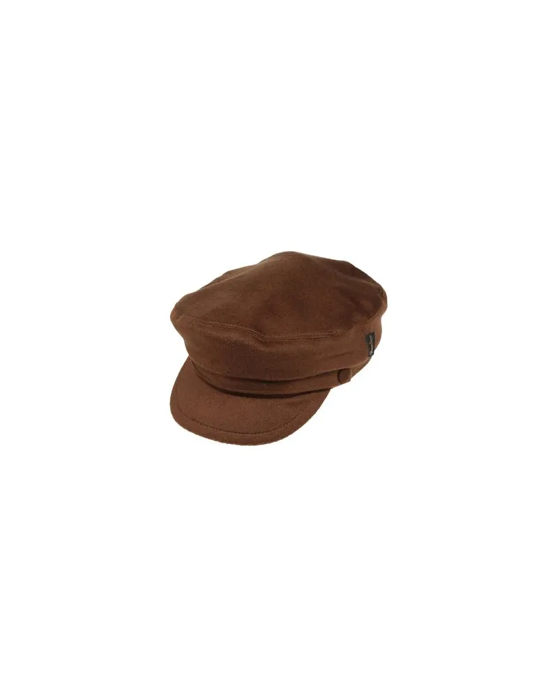 Borsalino ACCESSOIRES - Mützen & Hüteauf YOOX.COM Braun