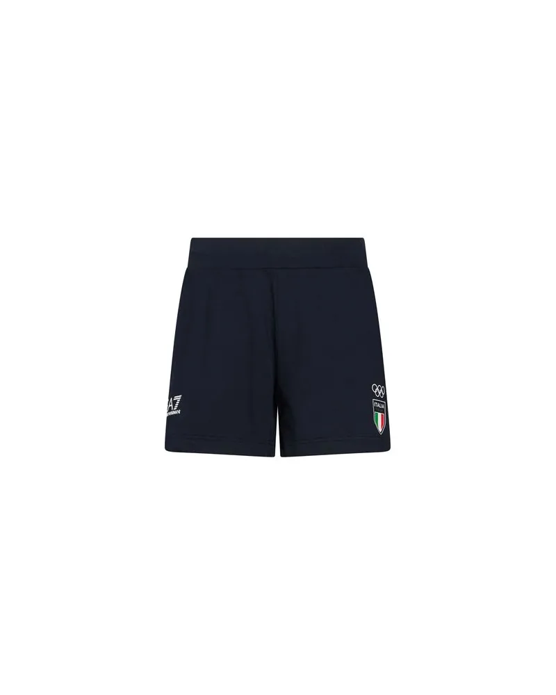 EA7 HOSEN & RÖCKE - Shorts & Bermudashortsauf YOOX.COM Marineblau