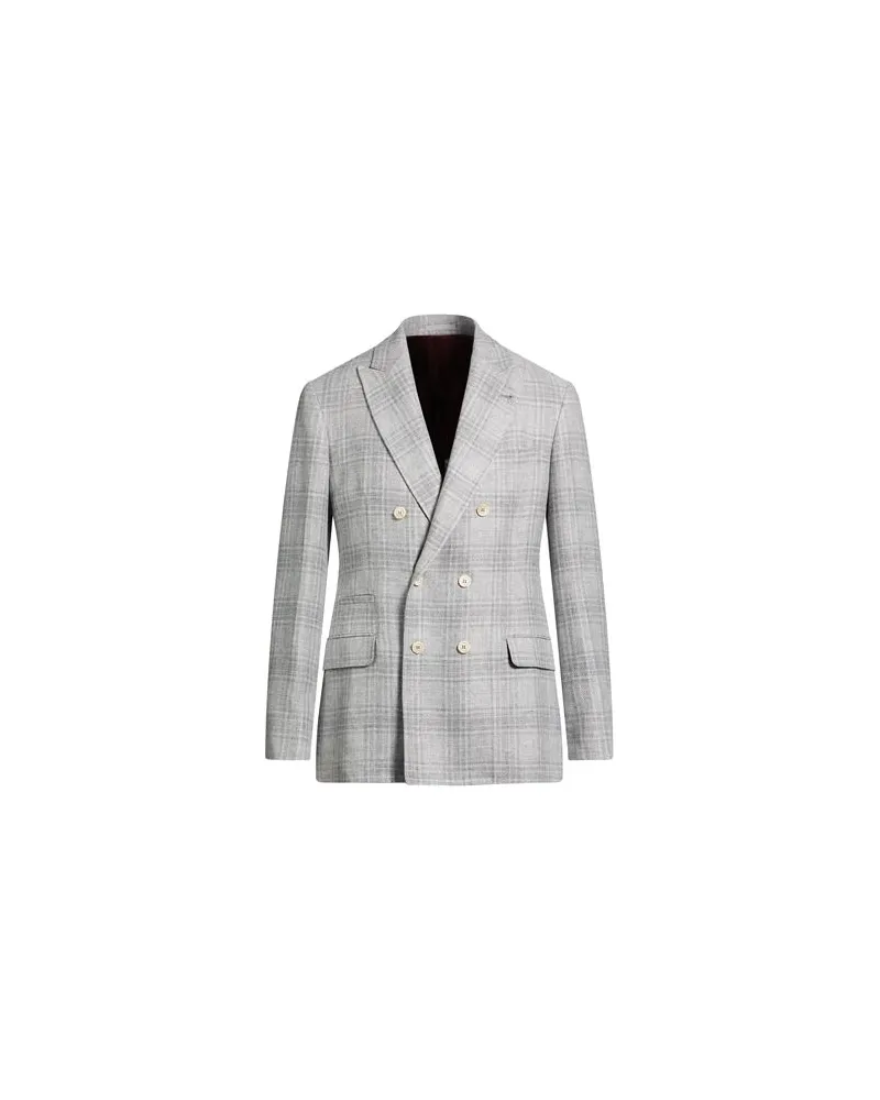 Brunello Cucinelli ANZÜGE und CO-ORDS - Blazersauf YOOX.COM Hellgrau