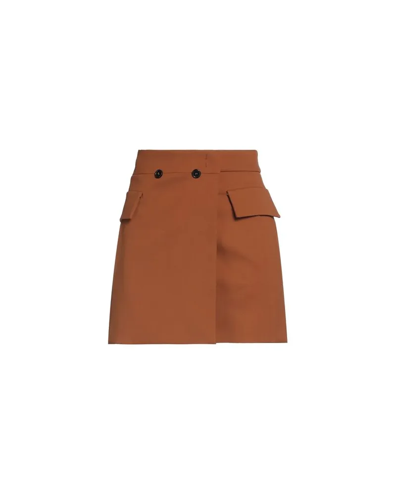 BCBGMAXAZRIA HOSEN & RÖCKE - Miniröckeauf YOOX.COM Braun