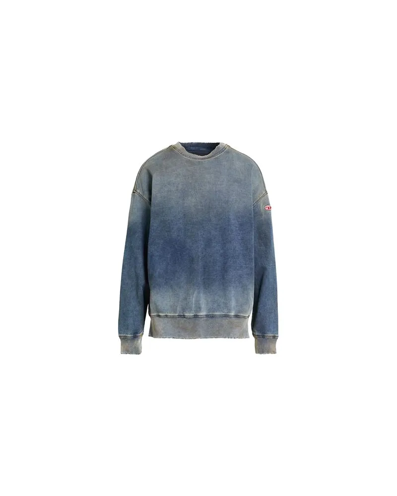 Diesel TOPS - Sweatshirtsauf YOOX.COM Taubenblau