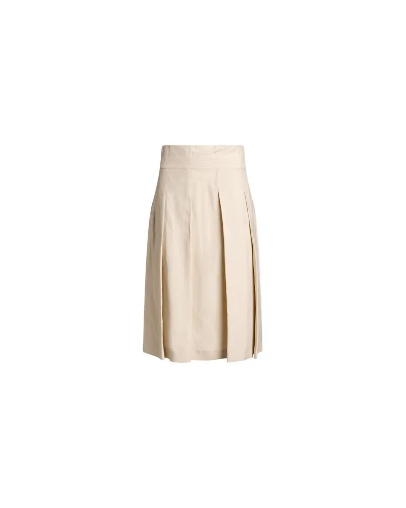 MOORER HOSEN & RÖCKE - Midi-Röckeauf YOOX.COM Beige