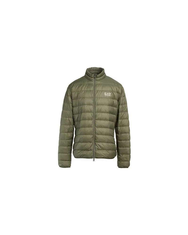 EA7 JACKEN & MÄNTEL - Pufferjacken & Daunenjackenauf YOOX.COM Militärgrün