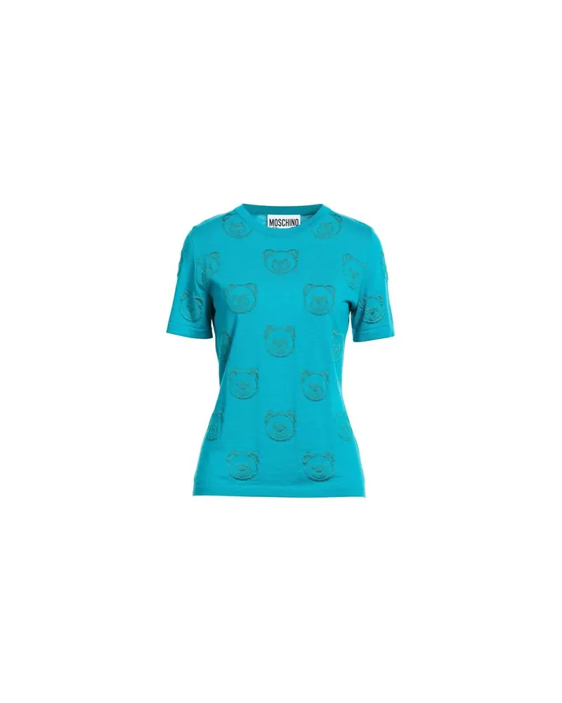 Moschino STRICKWAREN - Pulloverauf YOOX.COM Smaragdgrün