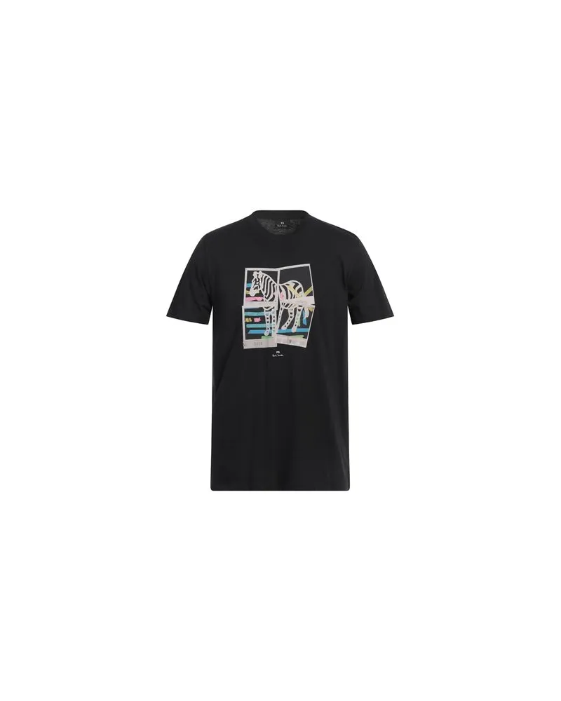 Paul Smith TOPS - T-shirtsauf YOOX.COM Schwarz
