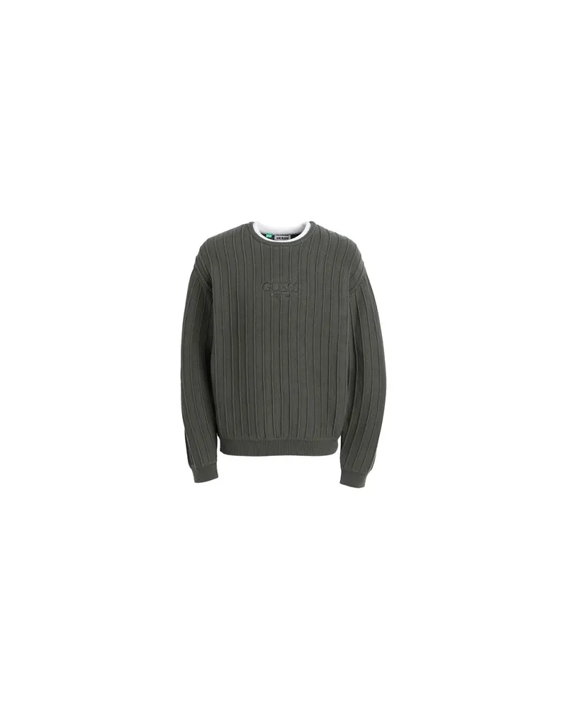 Guess STRICKWAREN - Pulloverauf YOOX.COM Militärgrün