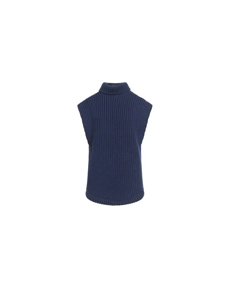 Victoria Beckham STRICKWAREN - Rollkragenpulloverauf YOOX.COM Marineblau