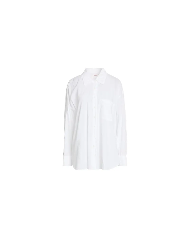 Xírena TOPS - Hemdenauf YOOX.COM Weiß