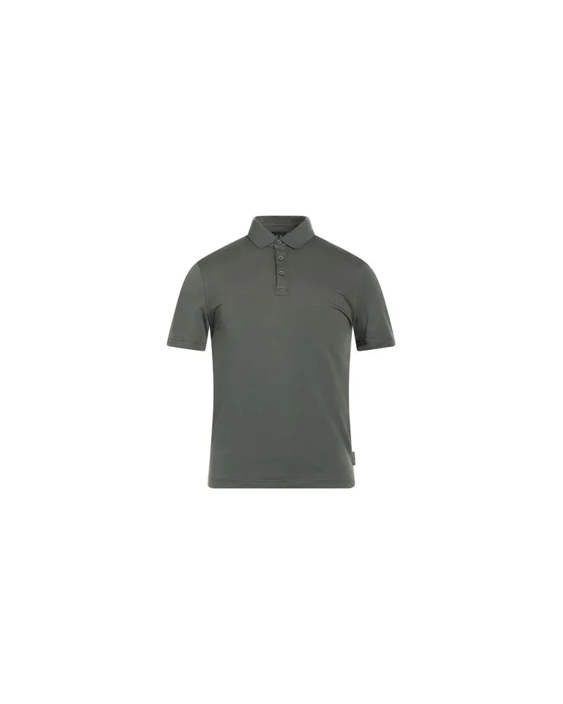 Armani Exchange TOPS - Poloshirtsauf YOOX.COM Militärgrün