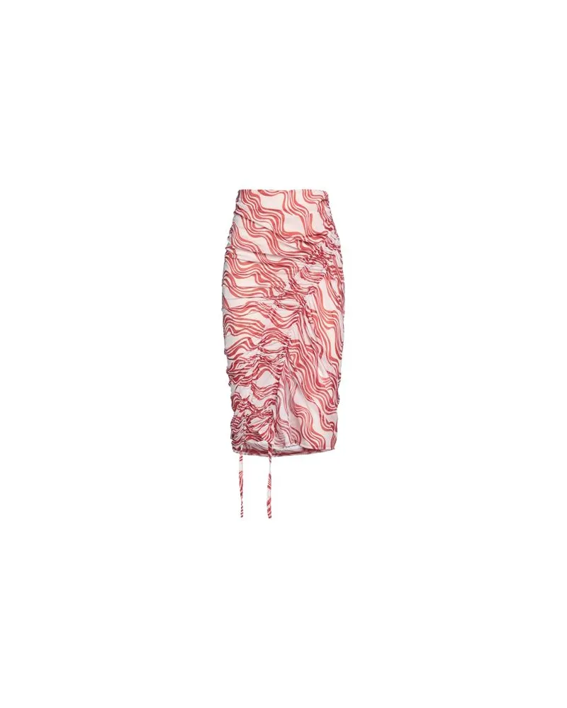 ATLEIN HOSEN & RÖCKE - Midi-Röckeauf YOOX.COM Weiß
