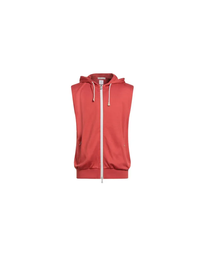 Eleventy PLATINUM - STRICKWAREN - Strickjackenauf YOOX.COM Tomatenrot