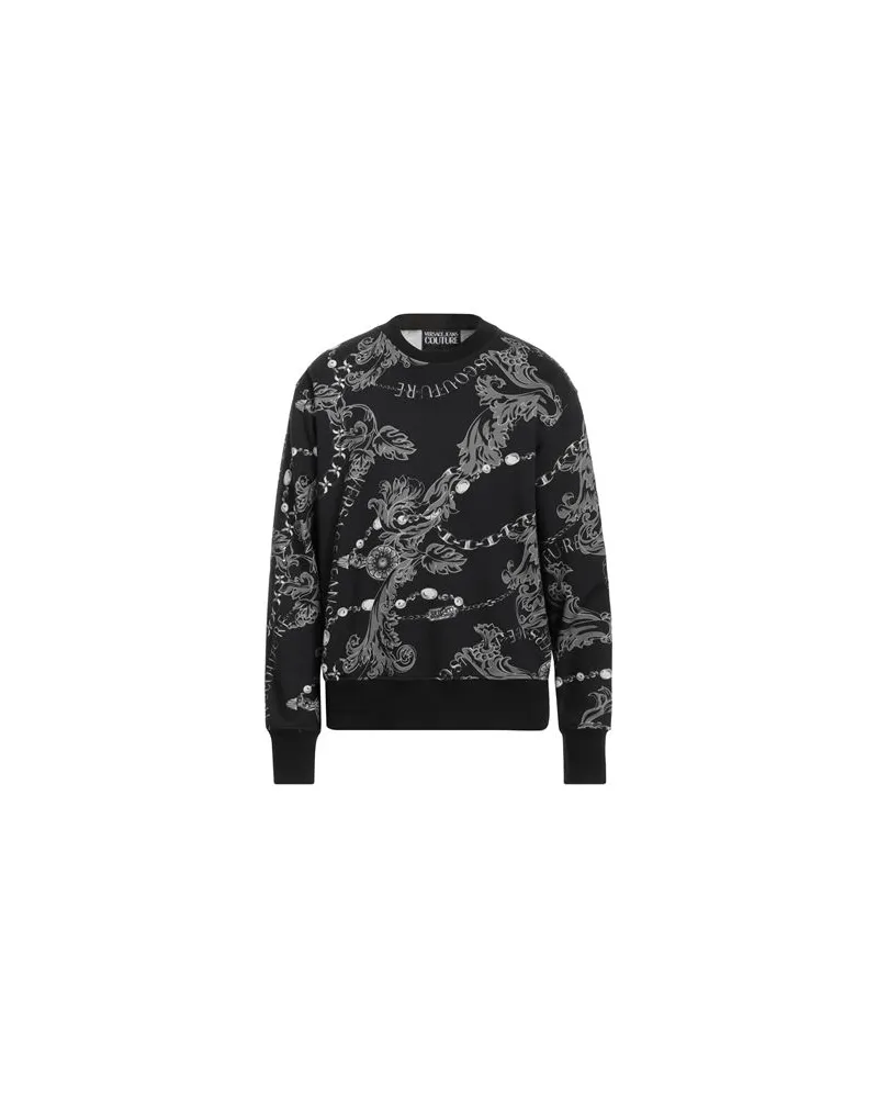 Versace Jeans TOPS - Sweatshirtsauf YOOX.COM Schwarz