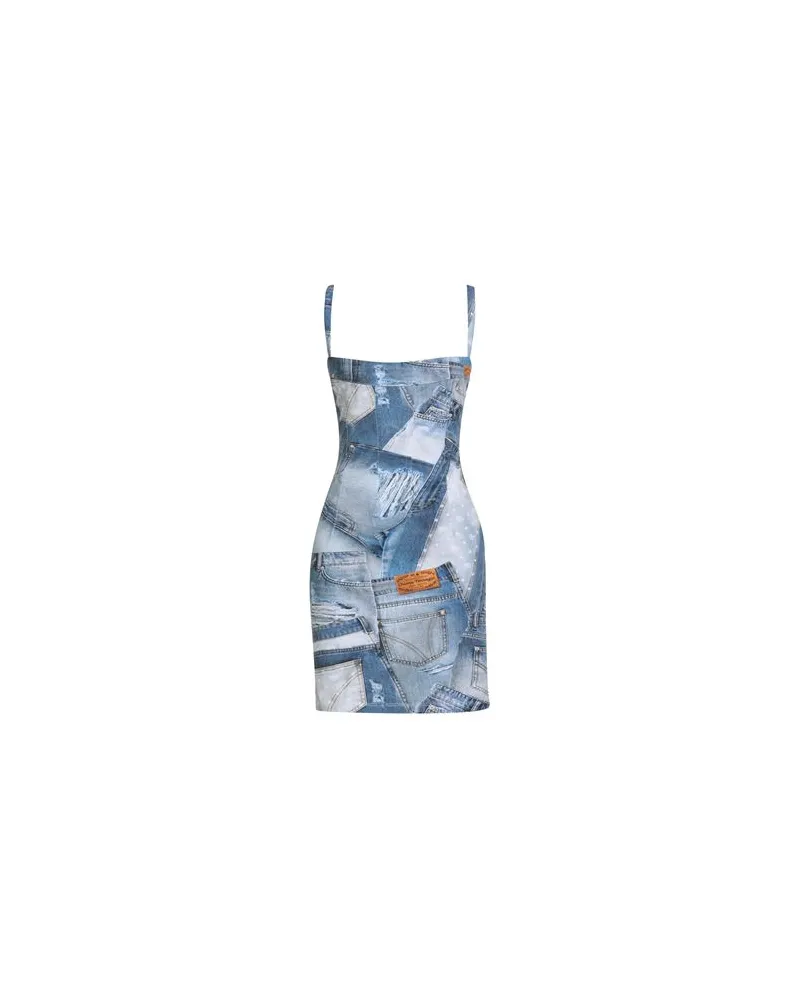 Chiara Ferragni KLEIDER - Mini-Kleiderauf YOOX.COM Blau
