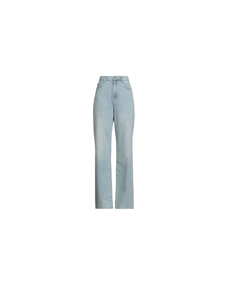 Patrizia Pepe HOSEN & RÖCKE - Jeanshosenauf YOOX.COM Blau