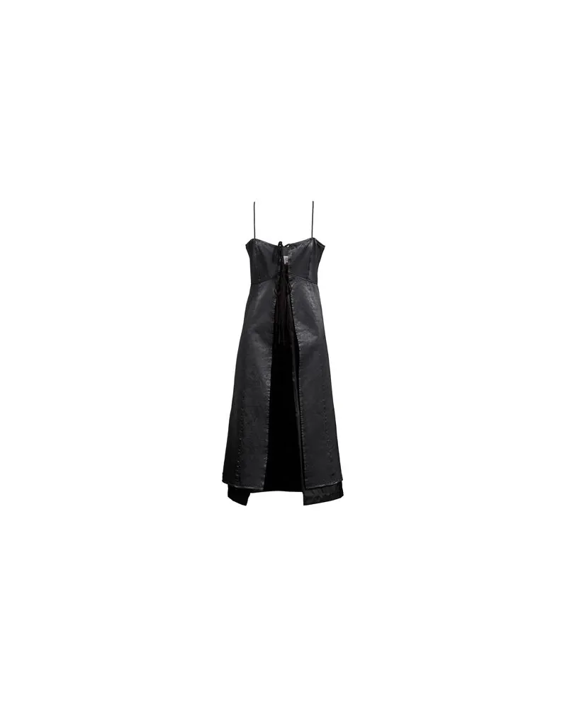 Maison Margiela KLEIDER - Midi-Kleiderauf YOOX.COM Schwarz